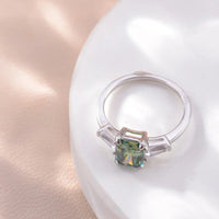 2 Carat Moissanite Ring Isabella - Bezel-Set Sparkle Women's Ring Velanci