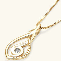 Moissanite Sterling Silver Necklace - Everyday Shine Velanci