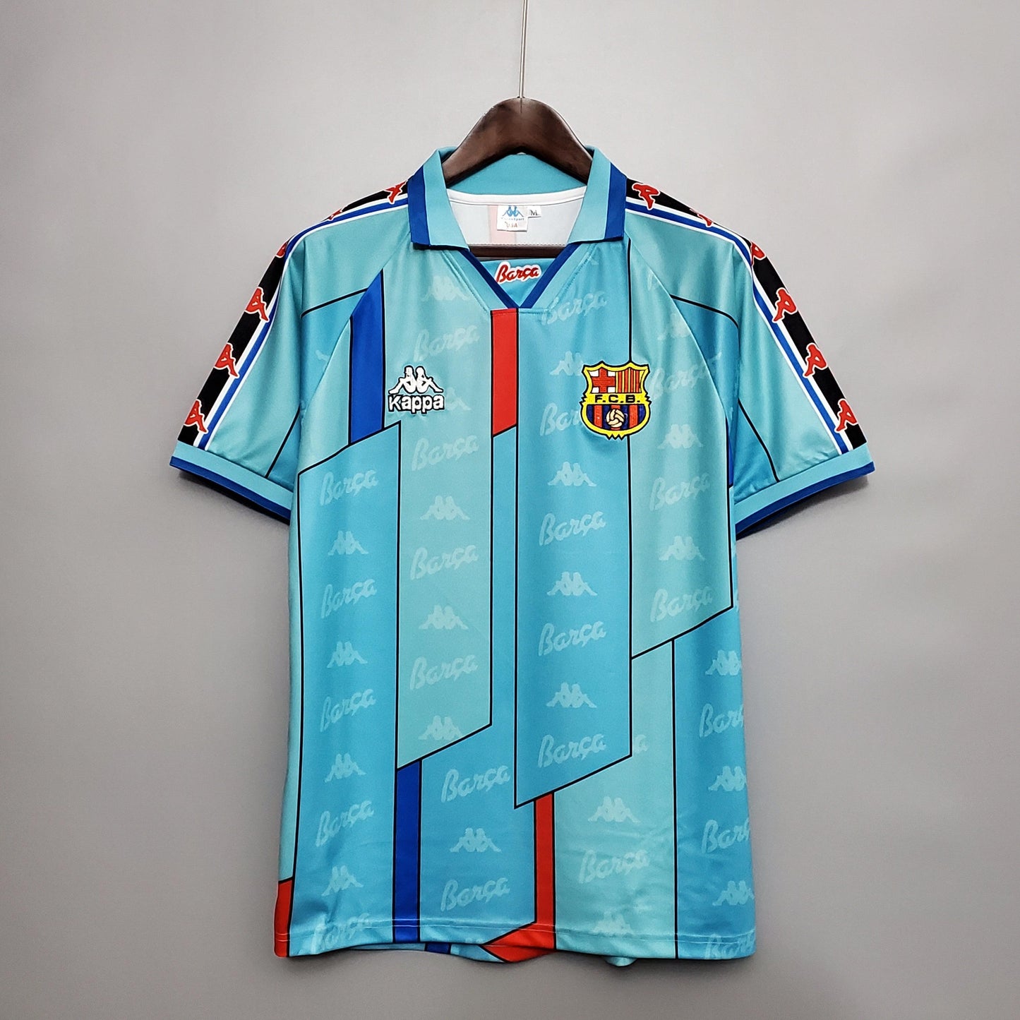 Barcelona Away Retro Shirt Jersey Blue 1996/1997 - Velanci