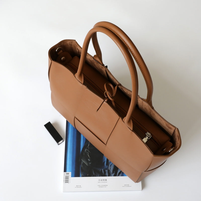Velanci Leather Tote Bag – Timeless Elegance Redefined