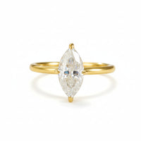 Ring Isabella - 2 Carat Moissanite Marquise Sparkle Women's Ring Velanci