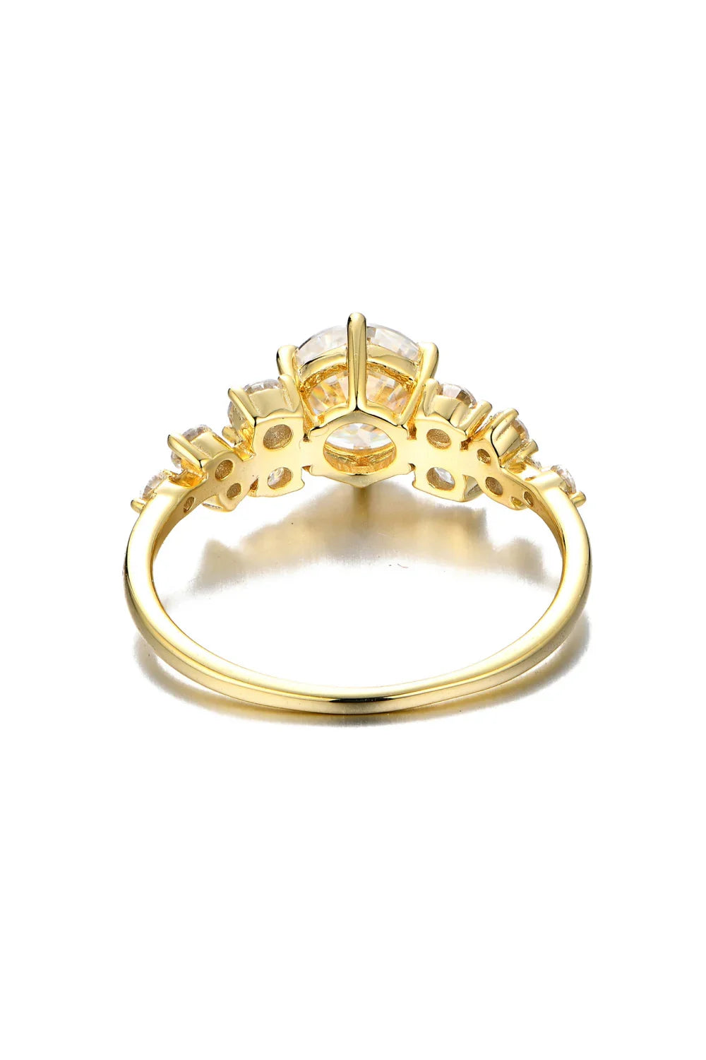 1 Carat Moissanite Ring Isabella - Coastal Sparkle Shine Women's Ring Velanci