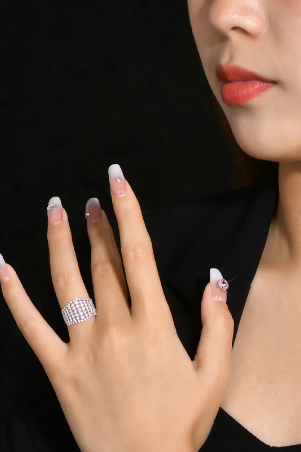 Ring Bianca - Moissanite Minimalist Coastal Sparkle Women's Ring Velanci
