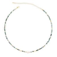 Freshwater Pearl Necklace Set Necklace - 18K Gold Plated Velanci