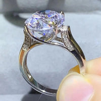 5 Carat Moissanite Ring Giovanna - Minimalist Brilliance Women's Ring Velanci
