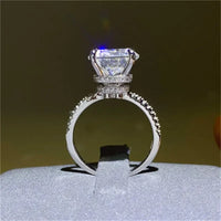 5 Carat Moissanite Ring Valentina - Brilliant Sparkle Women's Ring Velanci