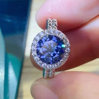 Ring Isabella - 2ct Moissanite, Platinum-Plated Elegance Women's Ring Velanci