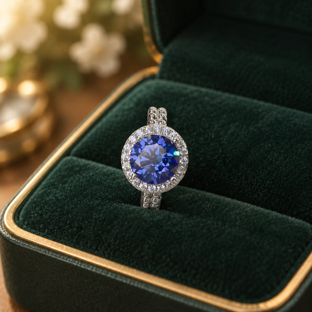 Ring Isabella - 2ct Moissanite, Platinum-Plated Elegance Women's Ring Velanci