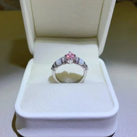 Ring Alessia - 1 Carat Moissanite Sterling Silver Ring Women's Ring Velanci