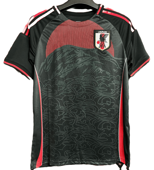 Japan Special Edition Jersey Shirt Black 2024 - Velanci