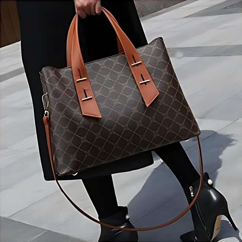 Leonora Leather Handbag: Elegance Redefined