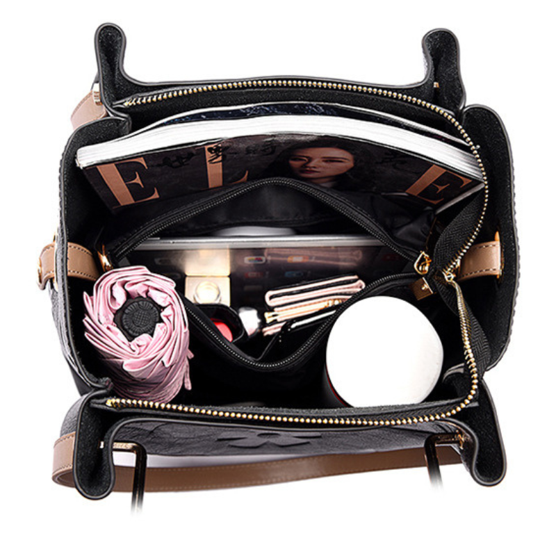 Velanci Rosaline Luxe Leather Tote Bag