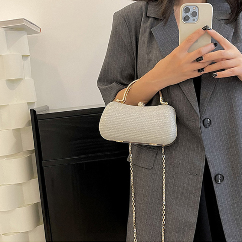 Velanci Guiliana Leather Clutch Bag