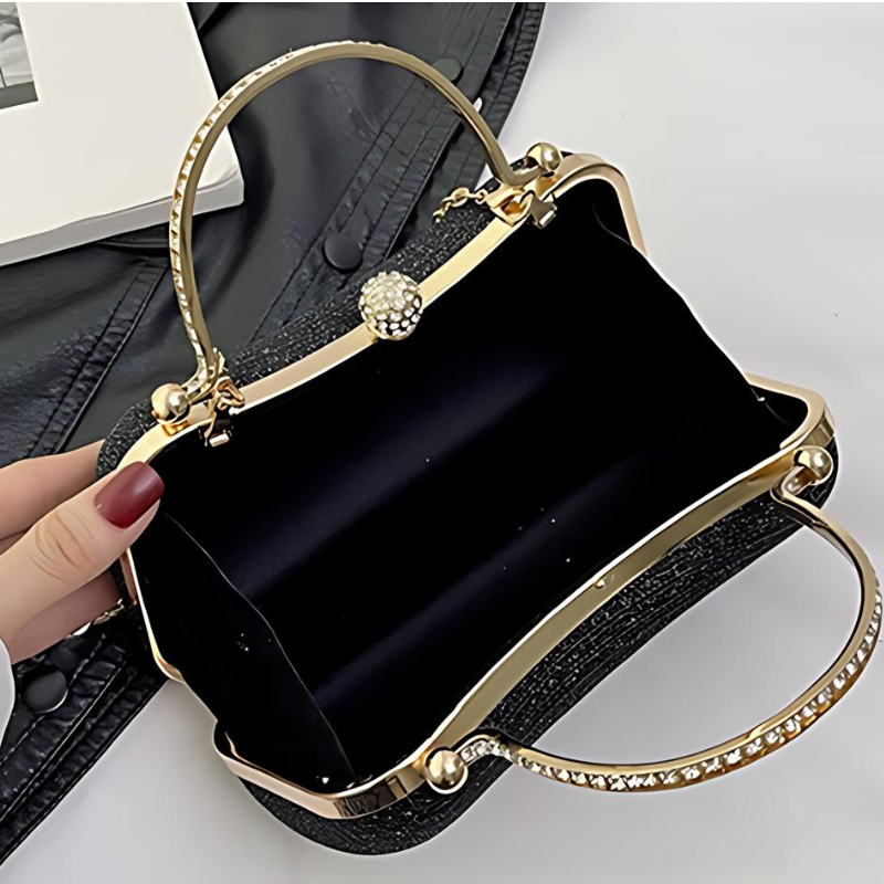 Velanci Guiliana Leather Clutch Bag