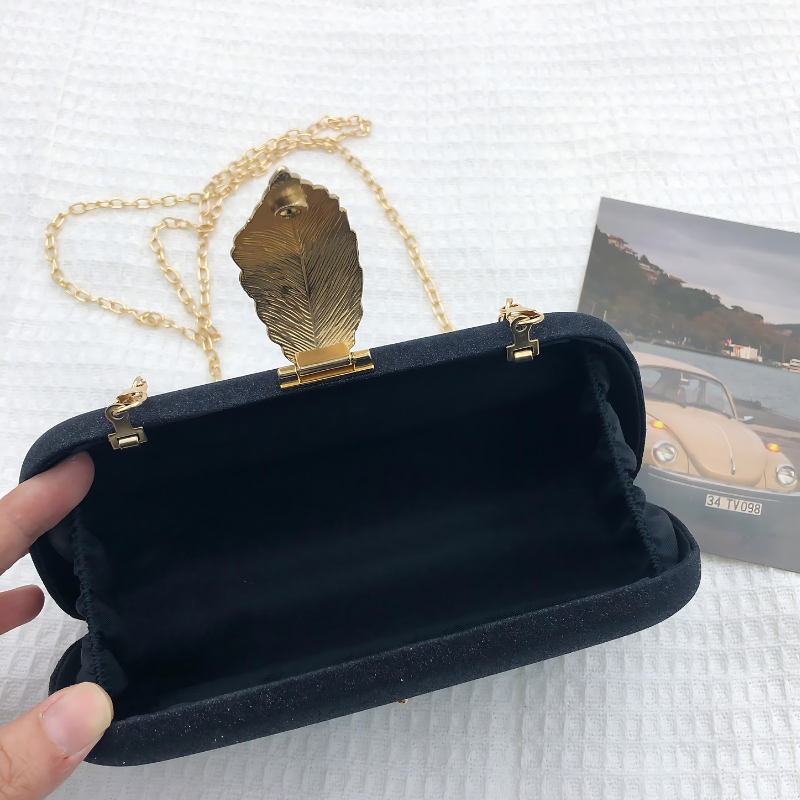 Velanci Lyra Luxe Leather Clutch